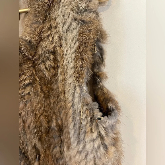 525 rabbit fur vest - Picture 2 of 7